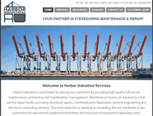 Tablet Screenshot of harborindustrial.com